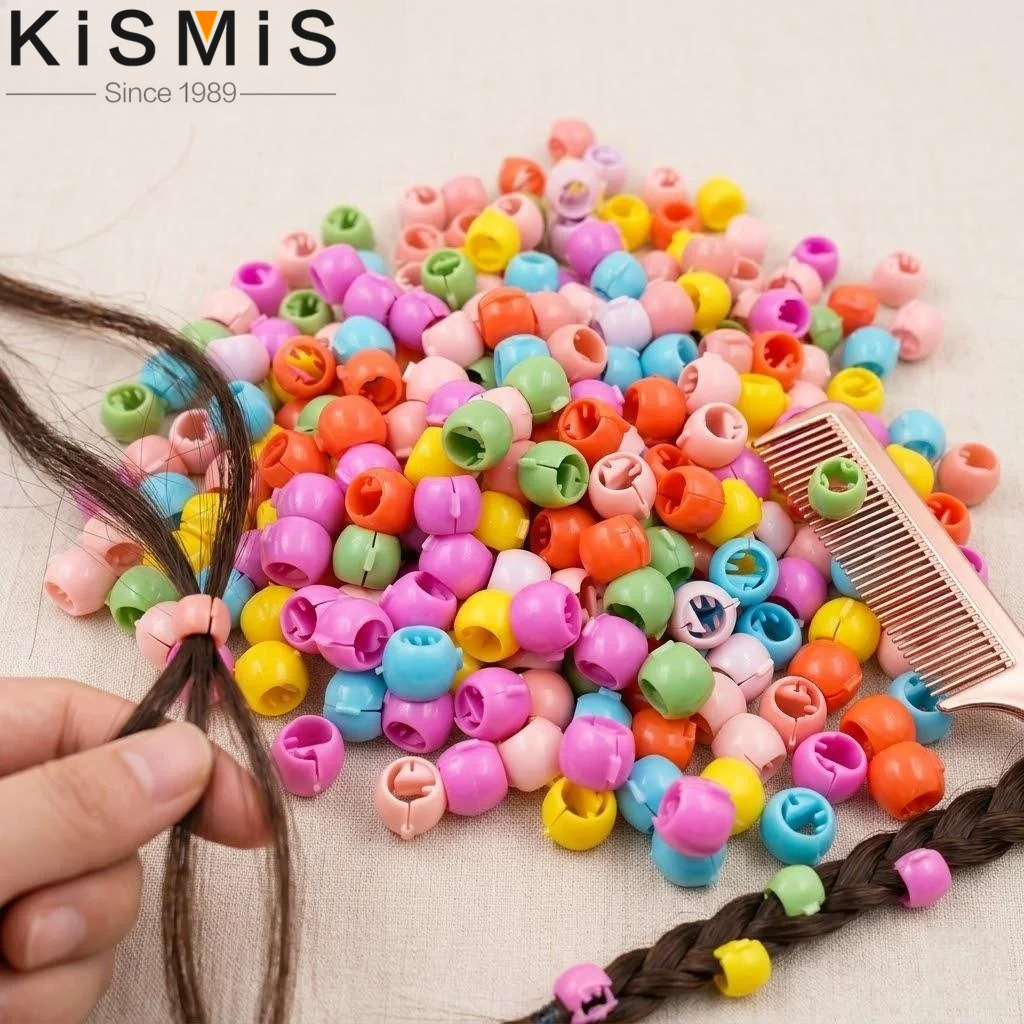 Women Accessories Combo Gift - 100PCS Pastel Hair Claw Clips Beaded