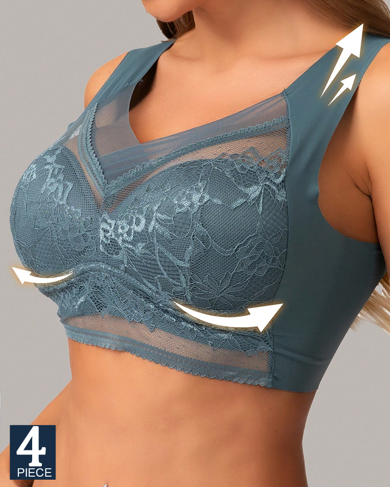 Accessories Woman - 4Pcs Plus Size Women Seamless Bra