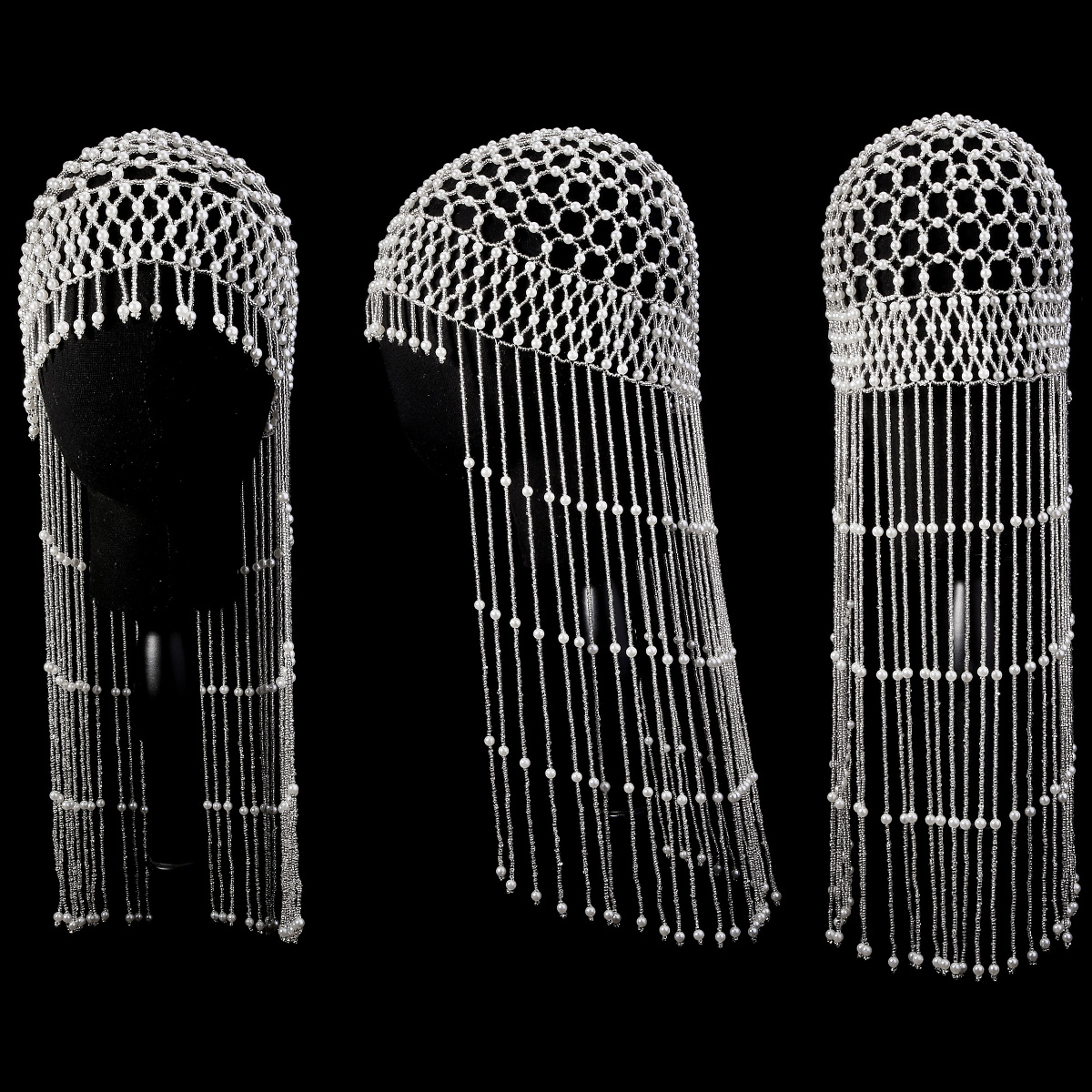 Luxury Pearls Beaded Headwrap  - Women Accessories Jewelry incelemesi ve fiyatı