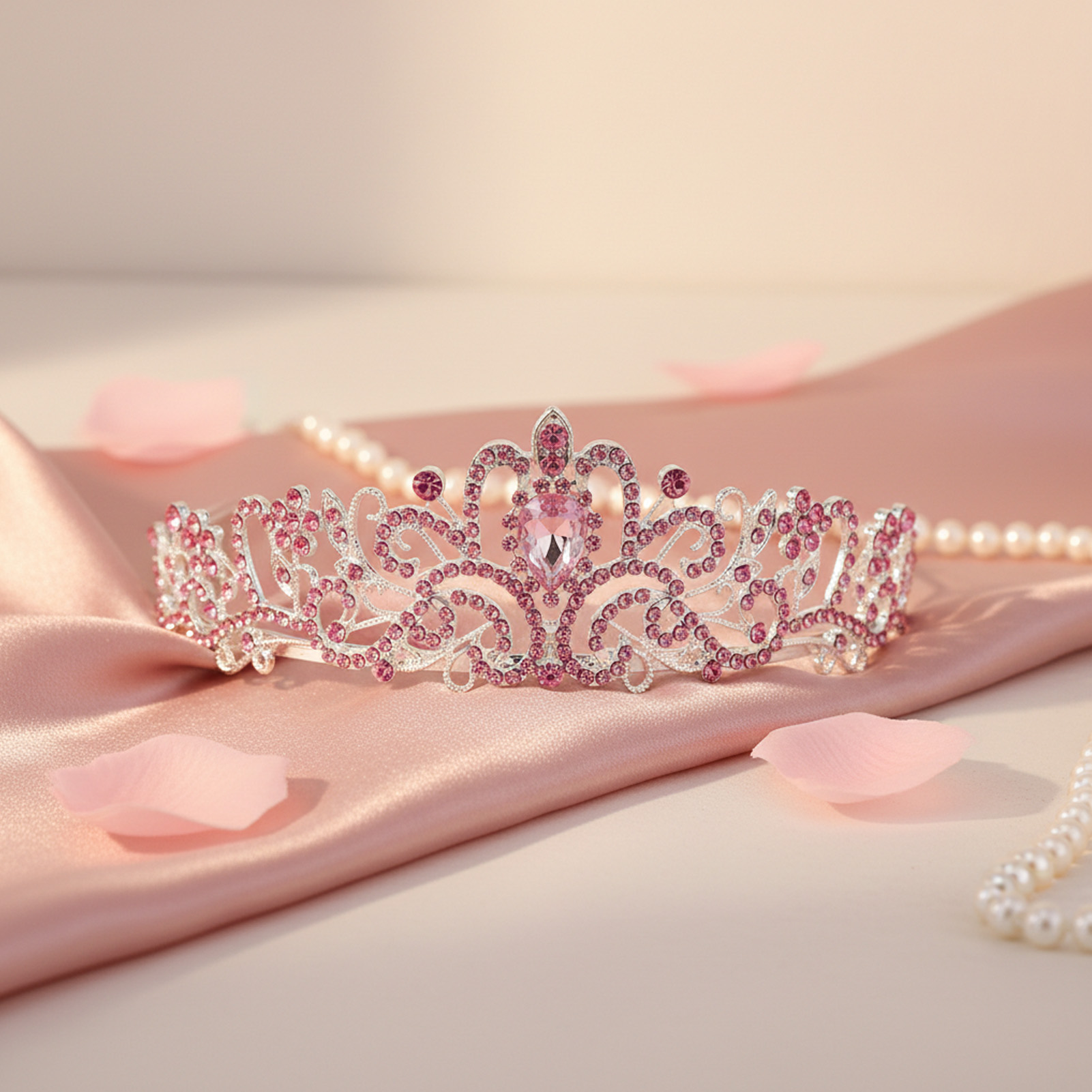 Elegant Bridal Crown Sparkly R - Women Accessories Jewelry incelemesi ve fiyatı