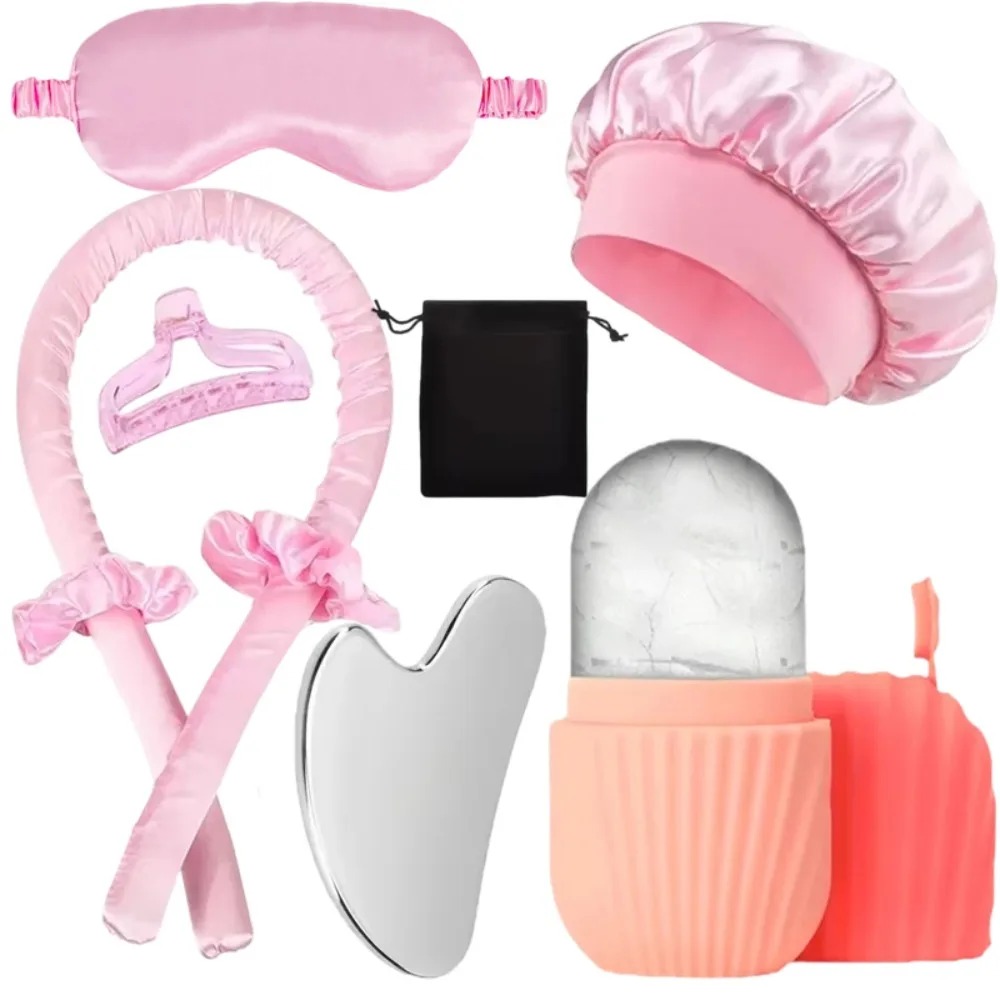 3/4/5/9Pcs Silk Sleep Set Eye  - Women Accessories Combo Gift incelemesi ve fiyatı