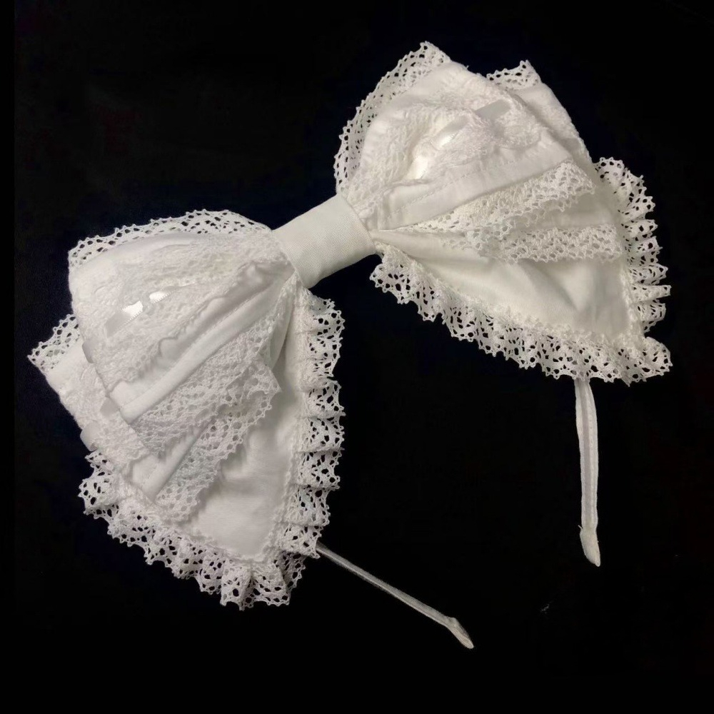 Y2K Lolita Lovely Lace Headban - Women'S Victorian Accessories incelemesi ve fiyatı