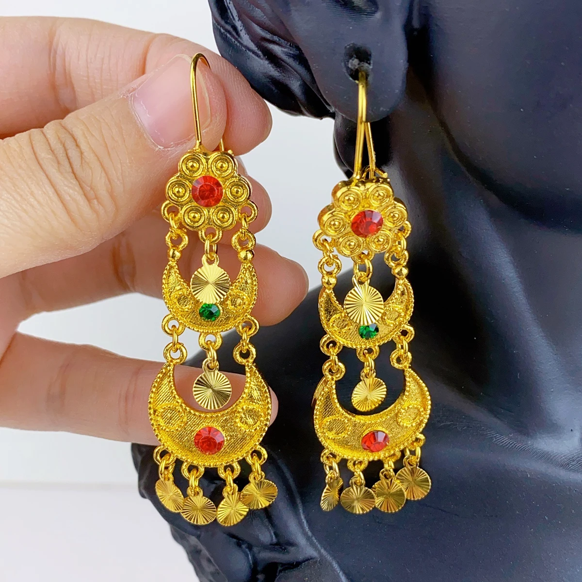 Indian Drop Dangle Earrings Je - Women Accessories India incelemesi ve fiyatı