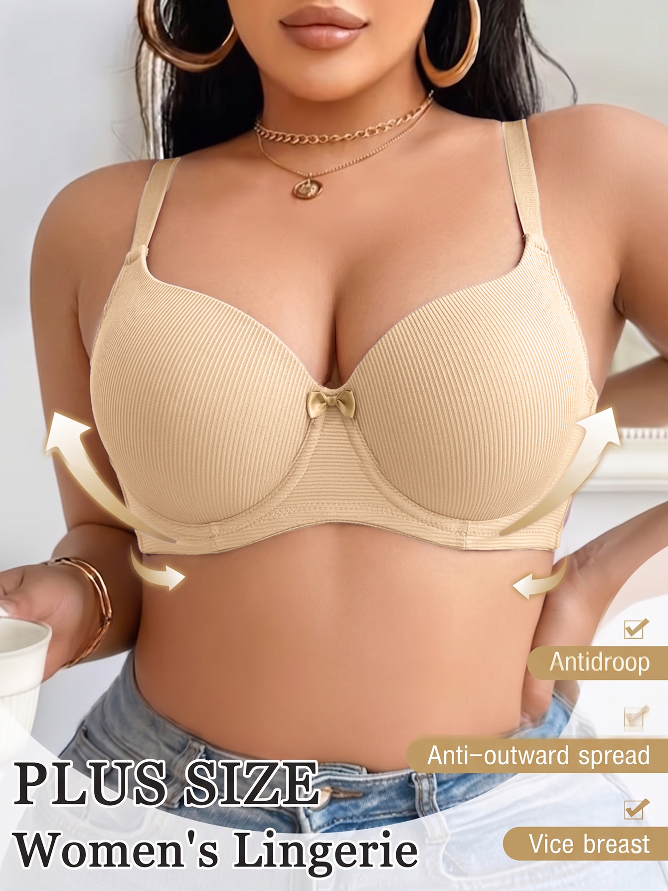 Plus Size Anti-Sagging Women B - Accessories Woman incelemesi ve fiyatı