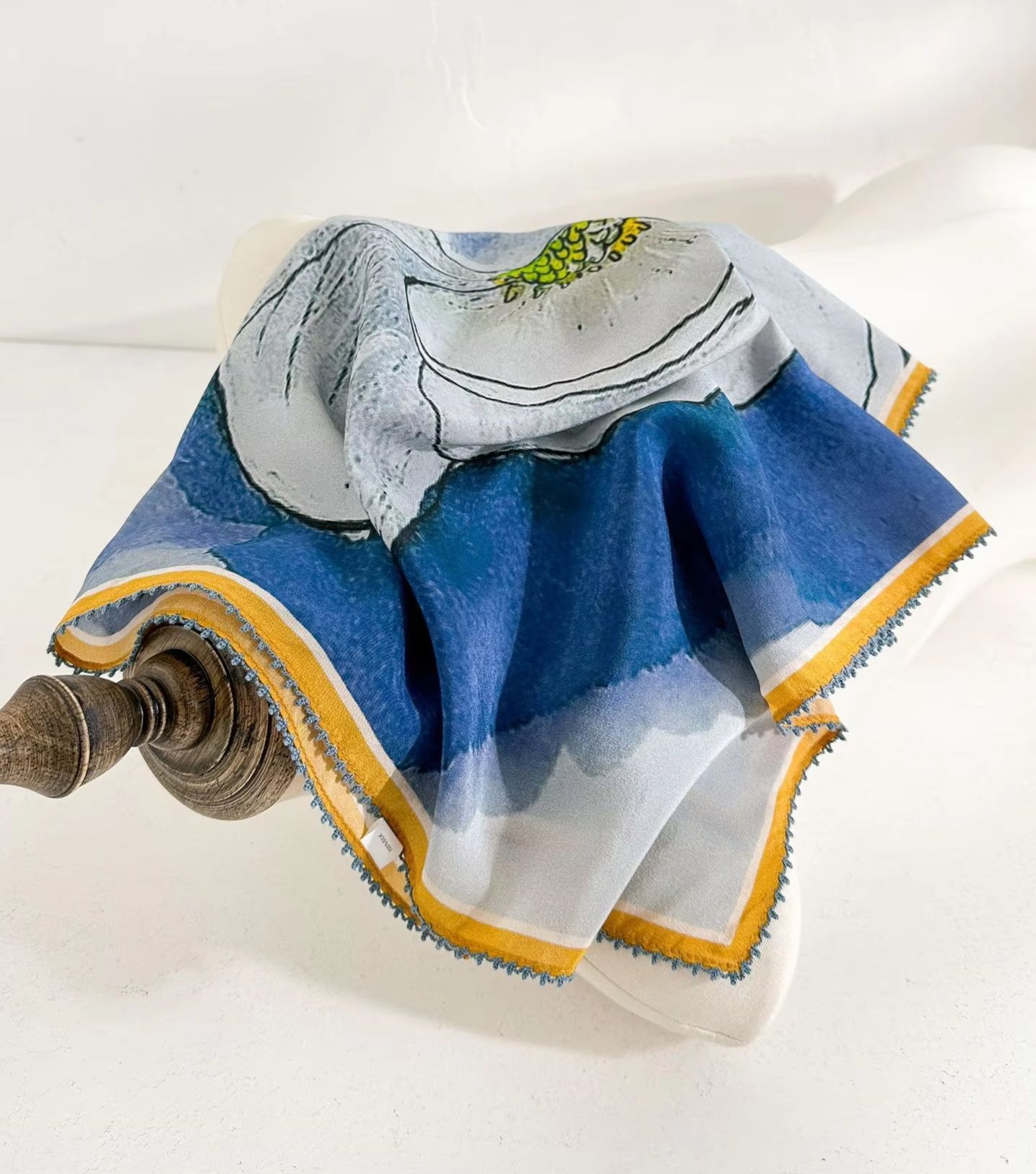 100% Silk Square Scarf for Wom - Accessories Brand For Women incelemesi ve fiyatı