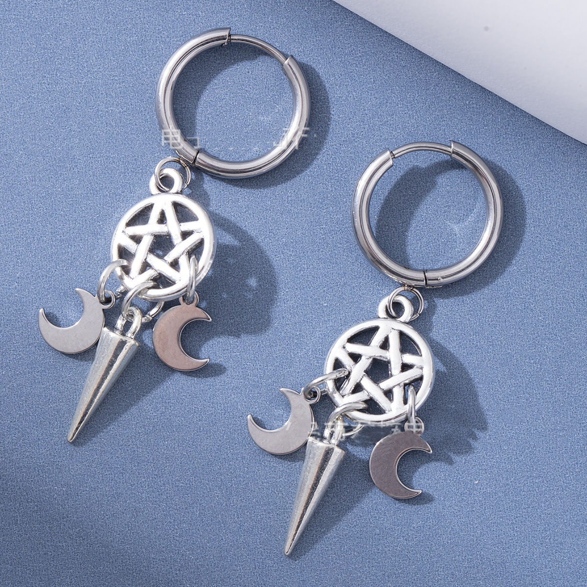 Punk Rivet Earrings For Women  - Women'S Victorian Accessories incelemesi ve fiyatı