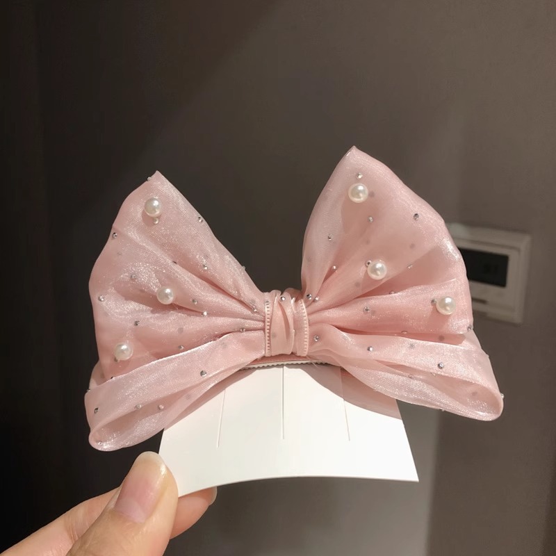 Brand New Pearl bow girl headw - Accessories Brand For Women incelemesi ve fiyatı