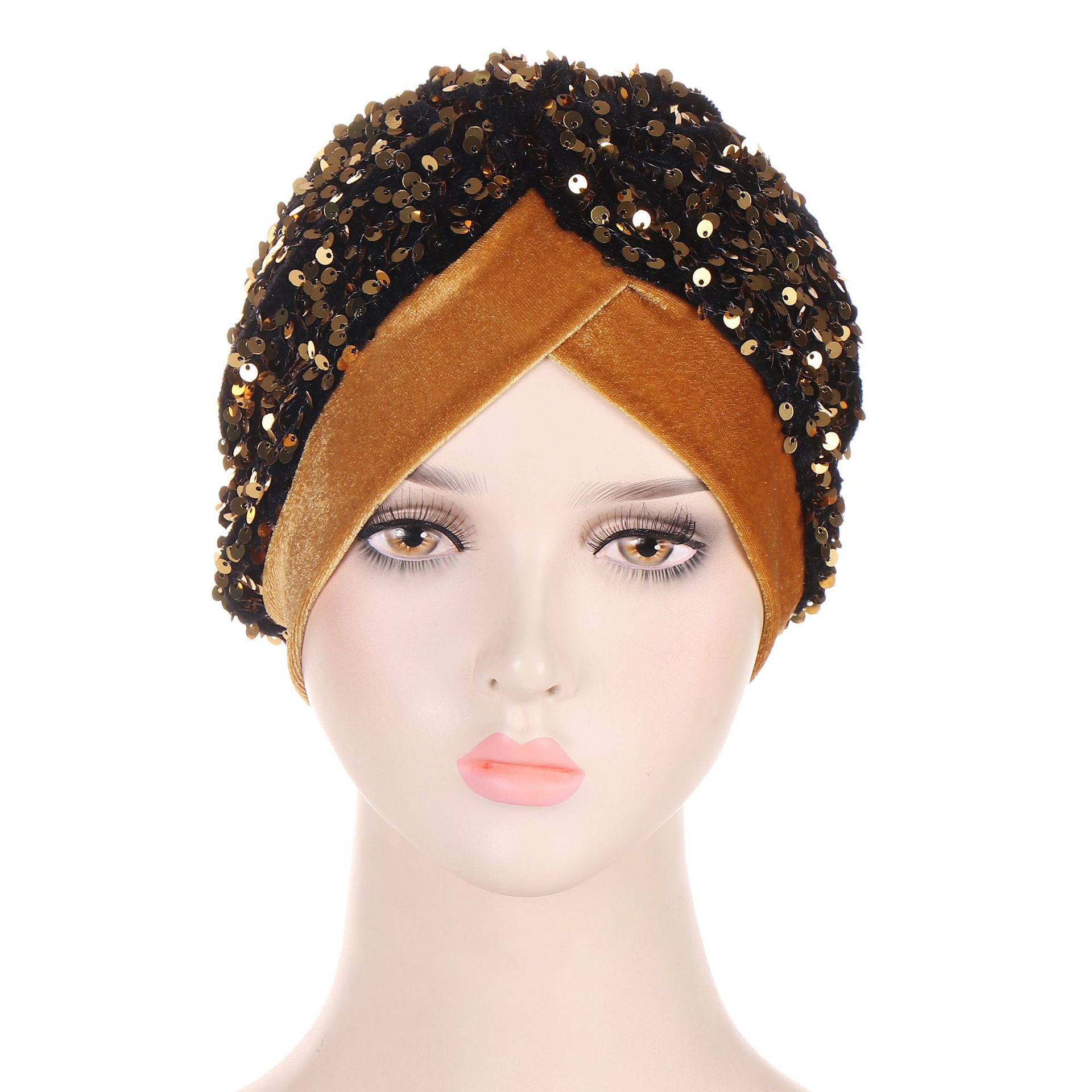 Glitter Sequins Velvet Turban  - Women Accessories India incelemesi ve fiyatı