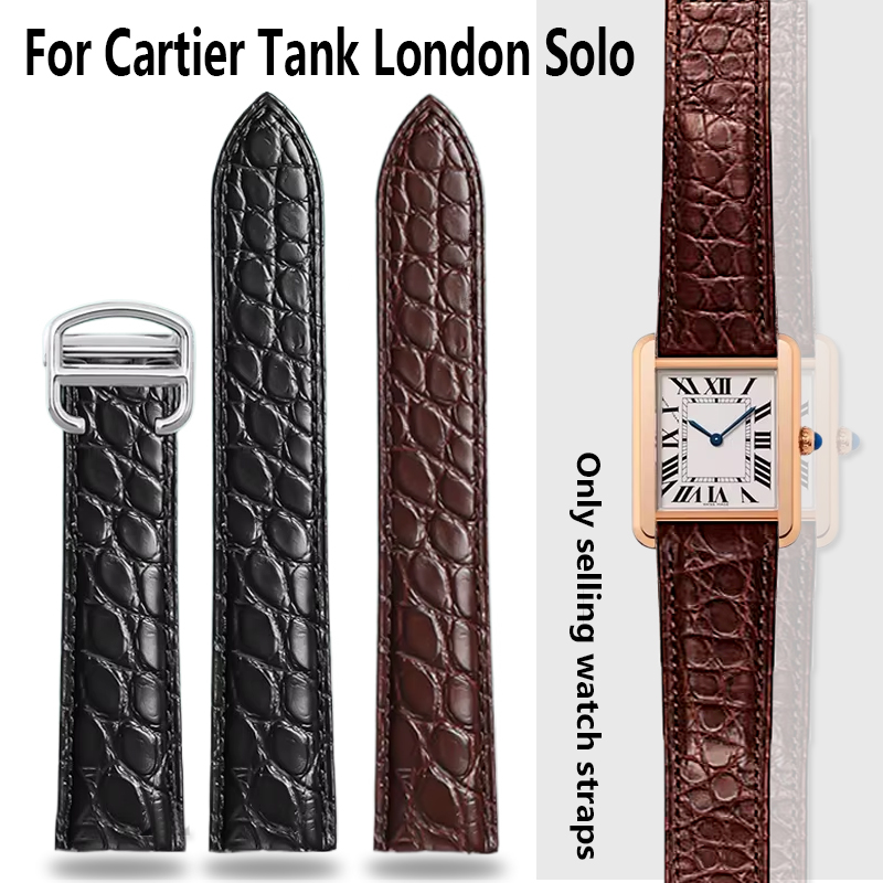 Crocodile Watchband 16 18 20 2 - Women'S Accessories Cartier incelemesi ve fiyatı
