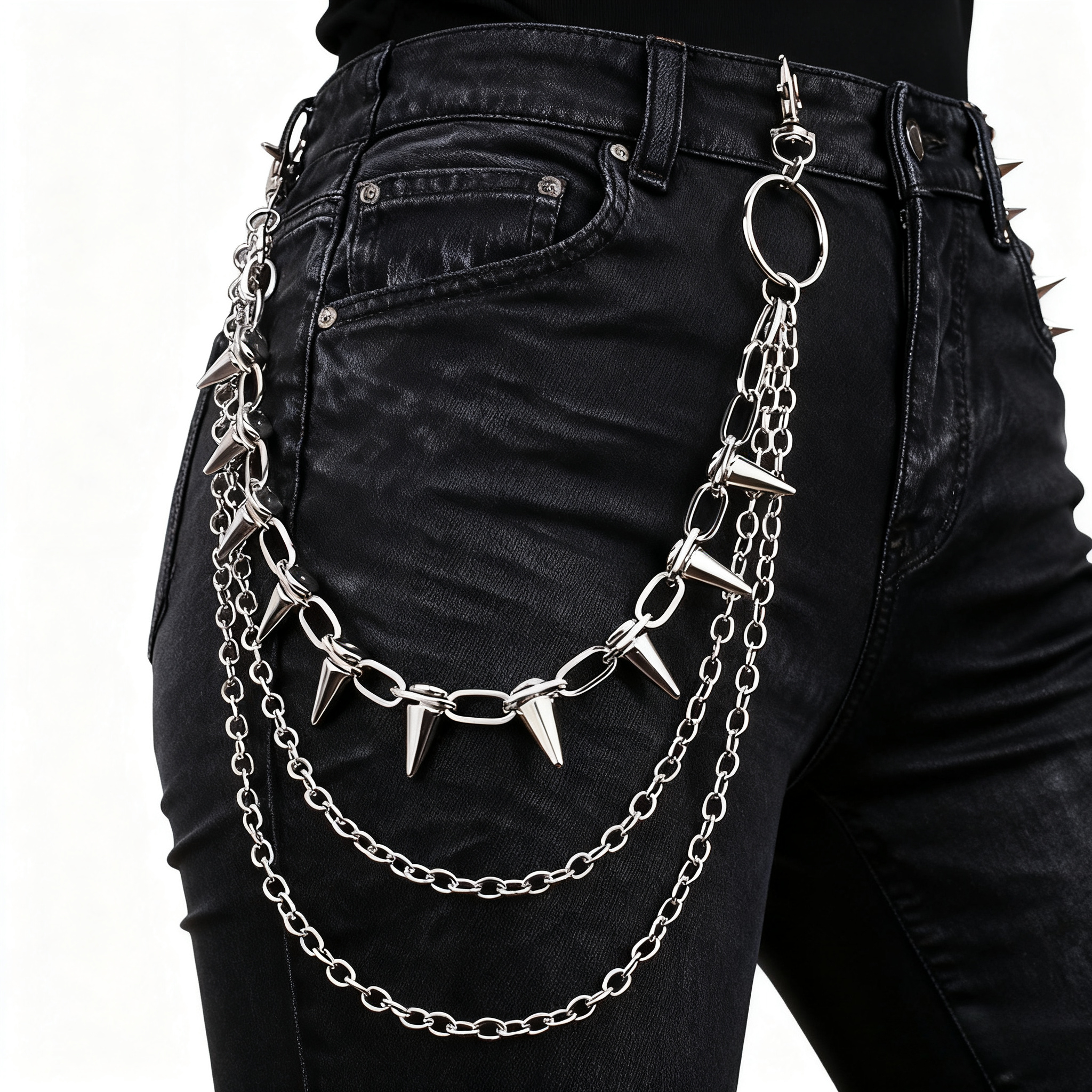 Unisex Hip Hop Punk Rock Metal - Women'S Accessories Wallet incelemesi ve fiyatı