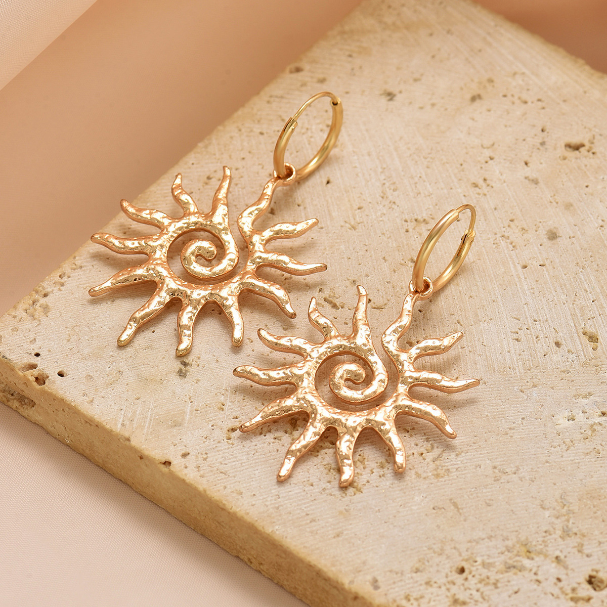 Sunflower Earrings Light Luxur - Women'S Accessories Online Shopping incelemesi ve fiyatı