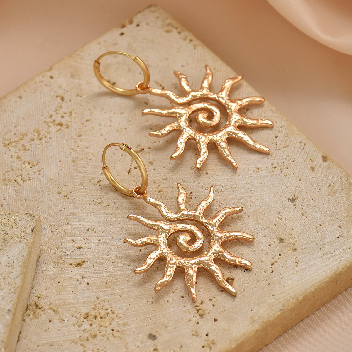 Sunflower Earrings Light Luxur - Women'S Accessories Online Shopping incelemesi ve fiyatı