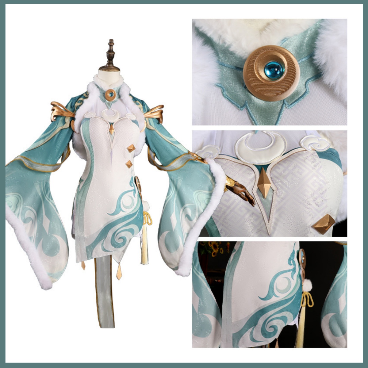 Game Zibai Cosplay Costume Gre - Women'S Clothing And Accessories incelemesi ve fiyatı