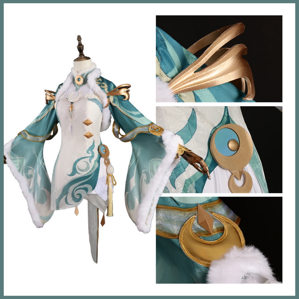 Game Zibai Cosplay Costume Gre - Women'S Clothing And Accessories incelemesi ve fiyatı
