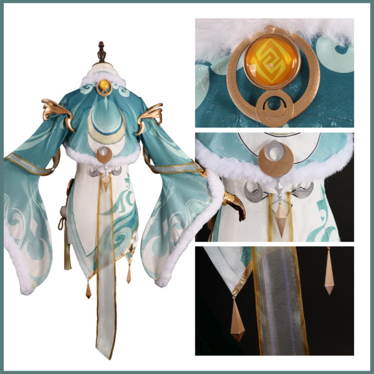 Game Zibai Cosplay Costume Gre - Women'S Clothing And Accessories incelemesi ve fiyatı