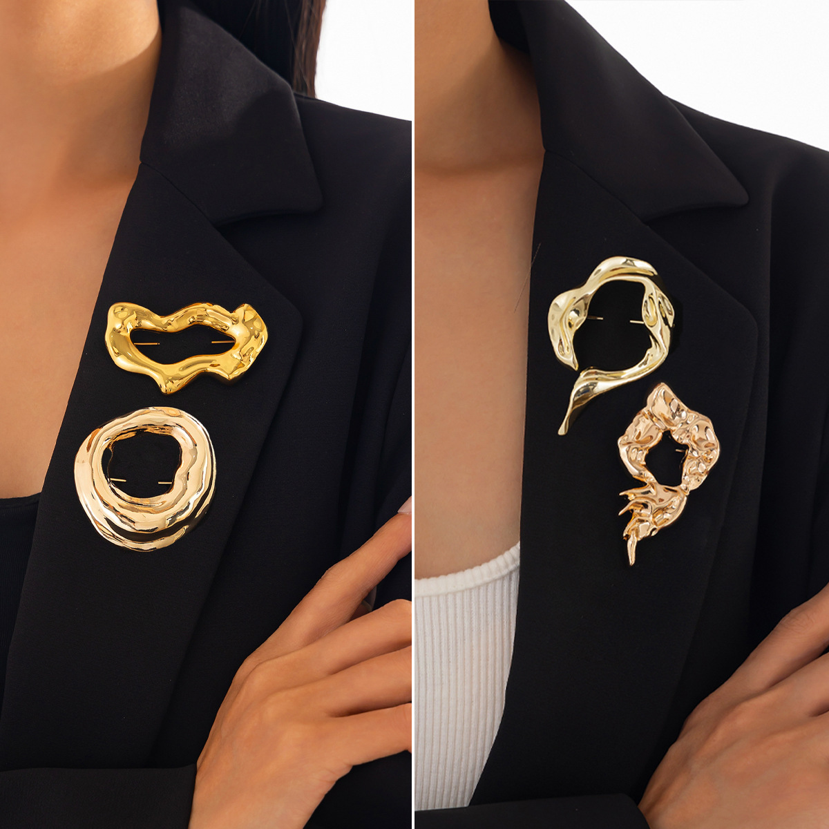 New Fashion Irregular Brooches - Women Accessories Jewelry incelemesi ve fiyatı