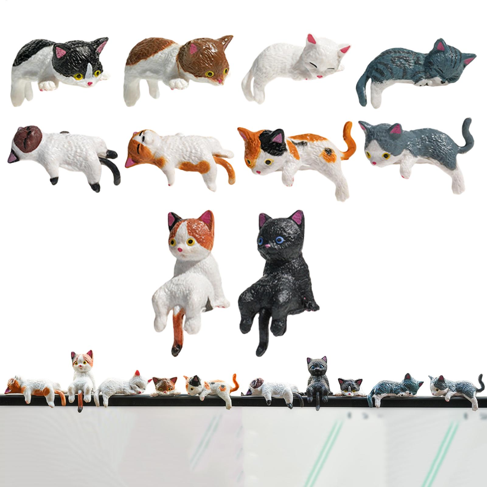 10pcs Cute Mini Cat Ornament C - Women Accessories India incelemesi ve fiyatı