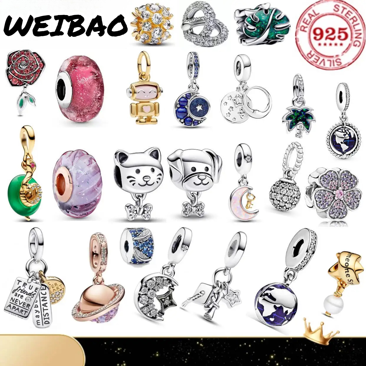925 Pure Silver Pendant: Exqui - Women Accessories Jewelry incelemesi ve fiyatı