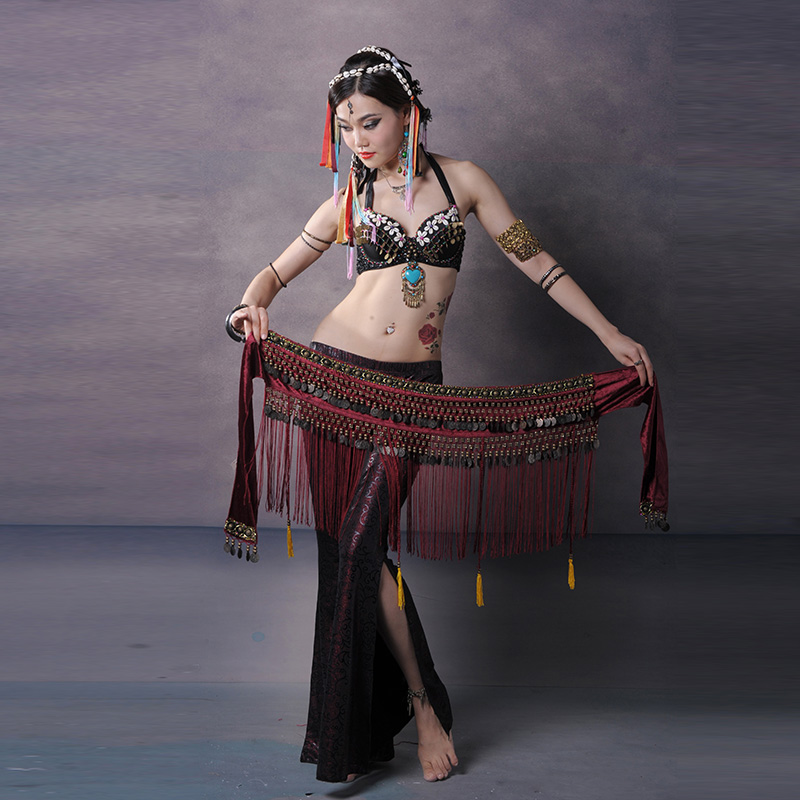 Belly Dance Hip Scarf Coin Bel - Women Accessories India incelemesi ve fiyatı