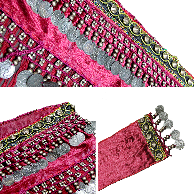 Belly Dance Hip Scarf Coin Bel - Women Accessories India incelemesi ve fiyatı