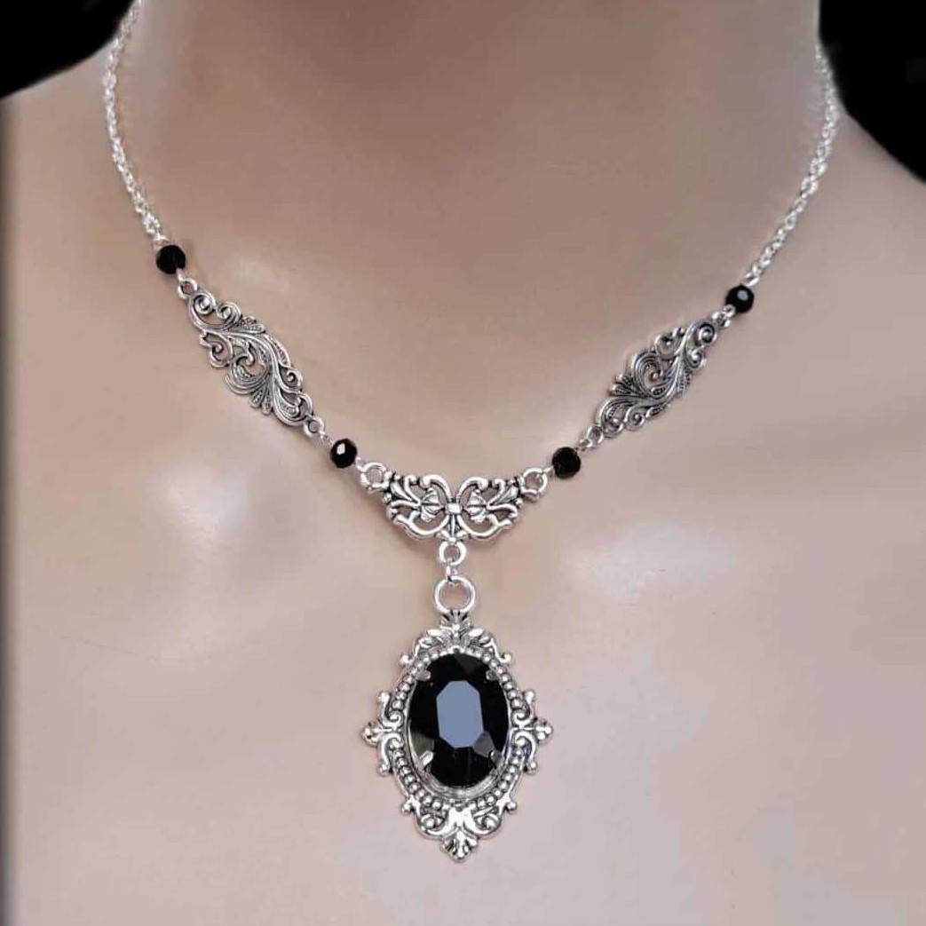 Purple Magic Water Drop Neckla - Women'S Victorian Accessories incelemesi ve fiyatı