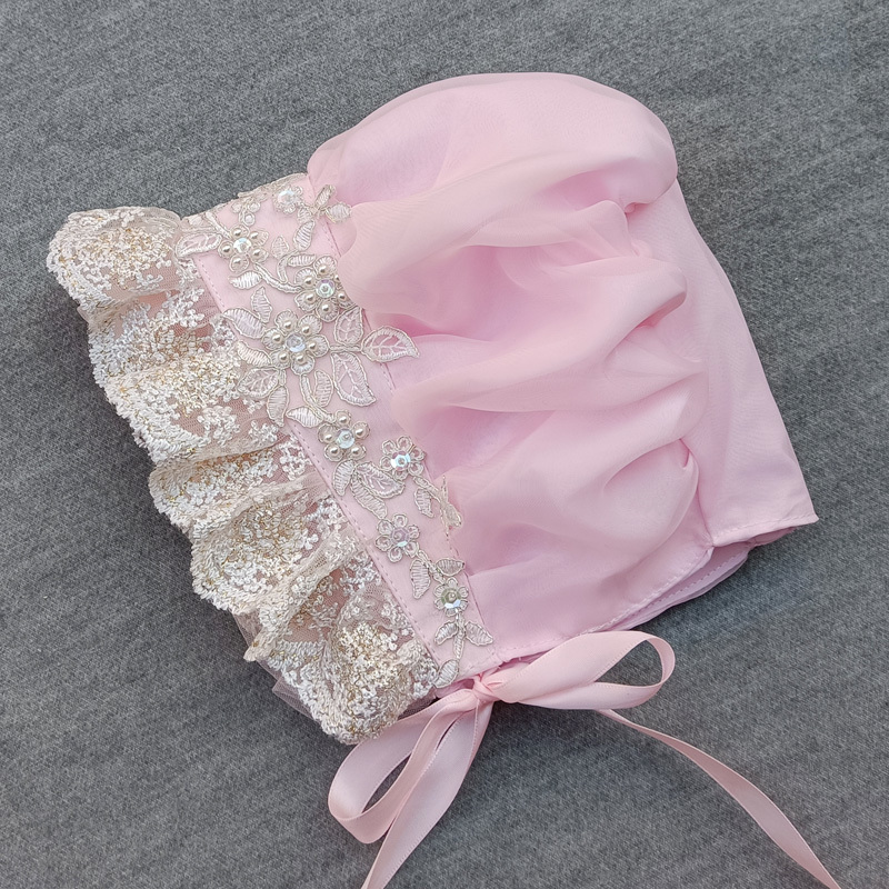 Victorian Bonnet Ruffles Villa - Women'S Victorian Accessories incelemesi ve fiyatı