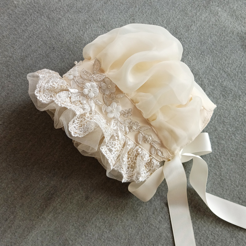 Victorian Bonnet Ruffles Villa - Women'S Victorian Accessories incelemesi ve fiyatı