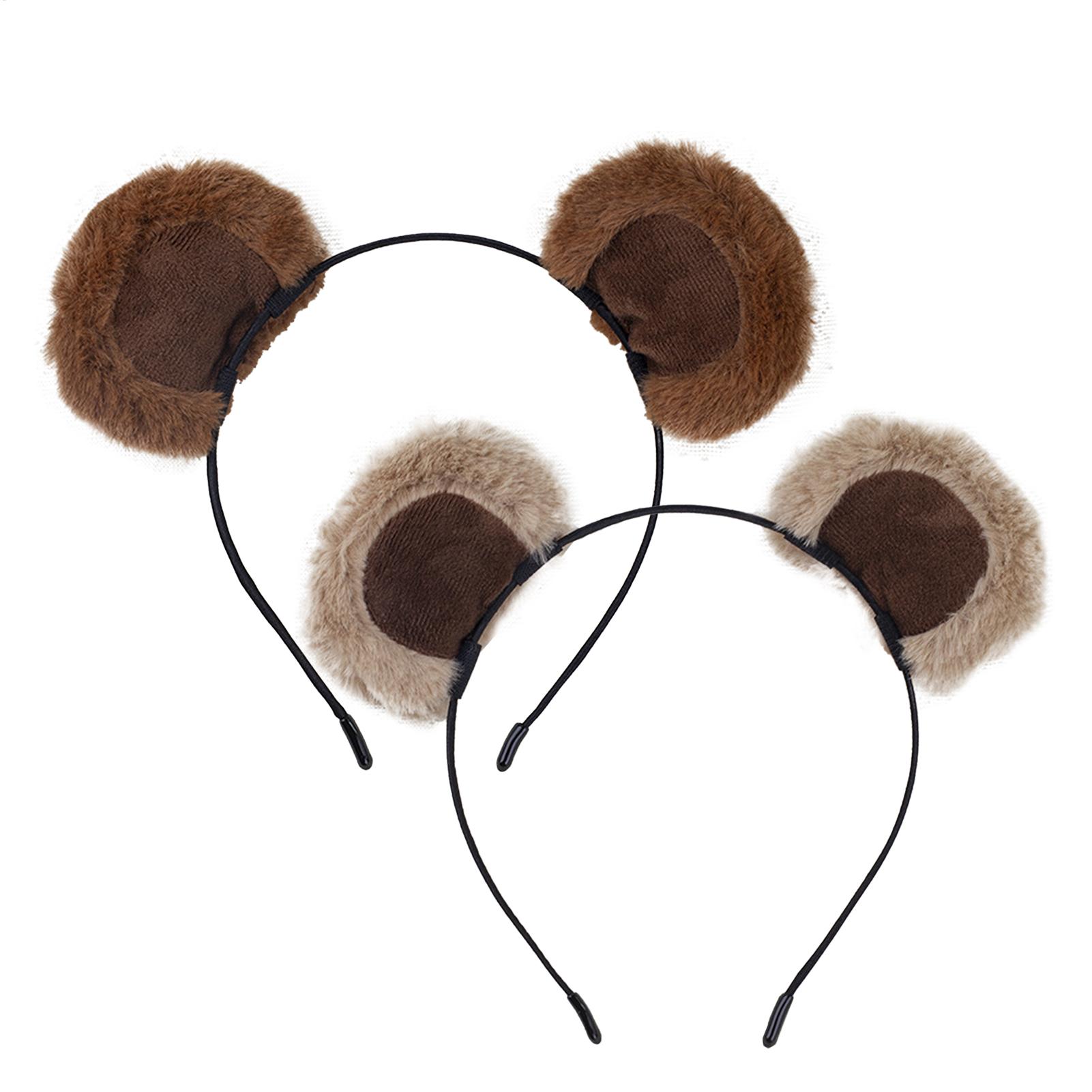 Cute Brown Ears Headband Adjus - Women Accessories Combo Gift incelemesi ve fiyatı