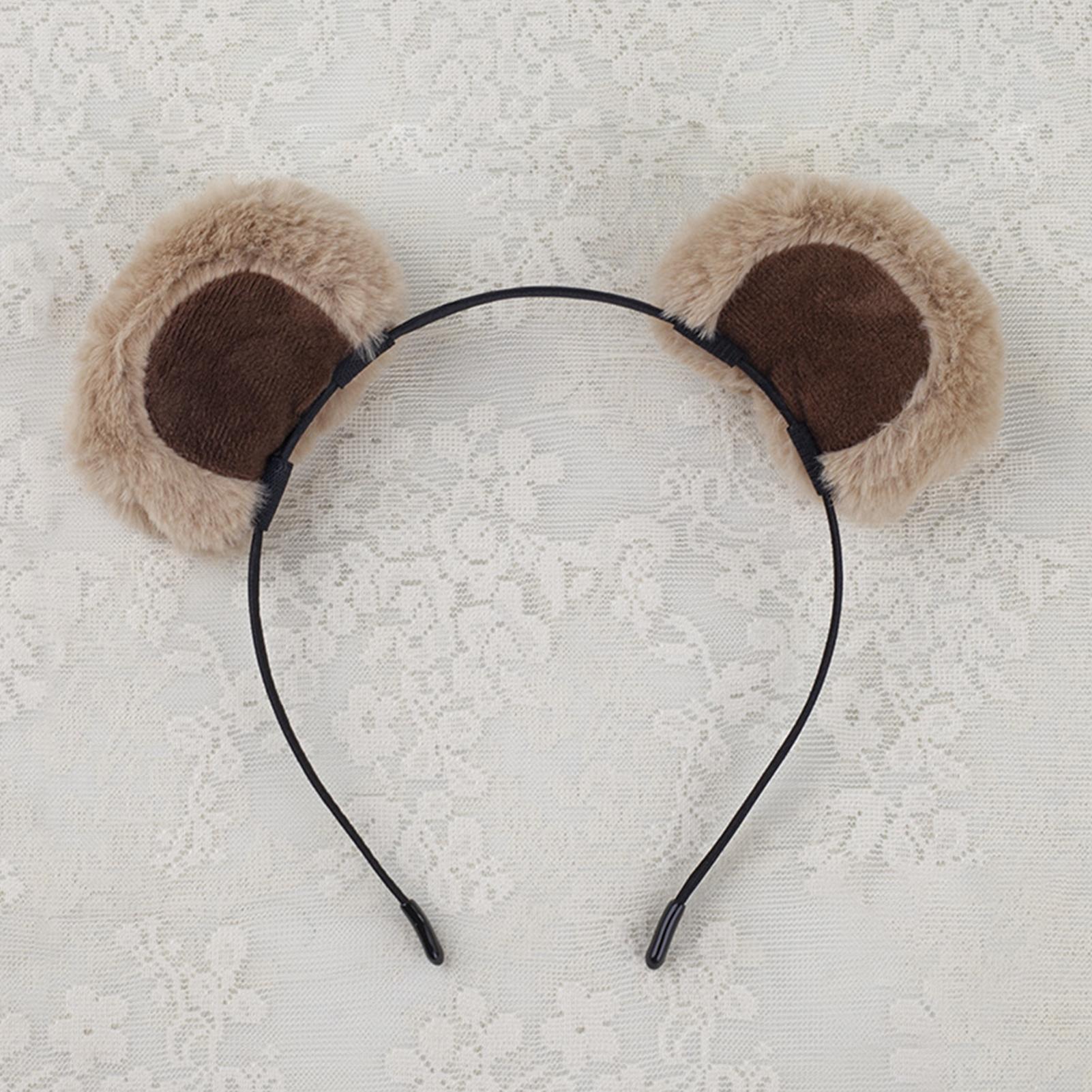 Cute Brown Ears Headband Adjus - Women Accessories Combo Gift incelemesi ve fiyatı