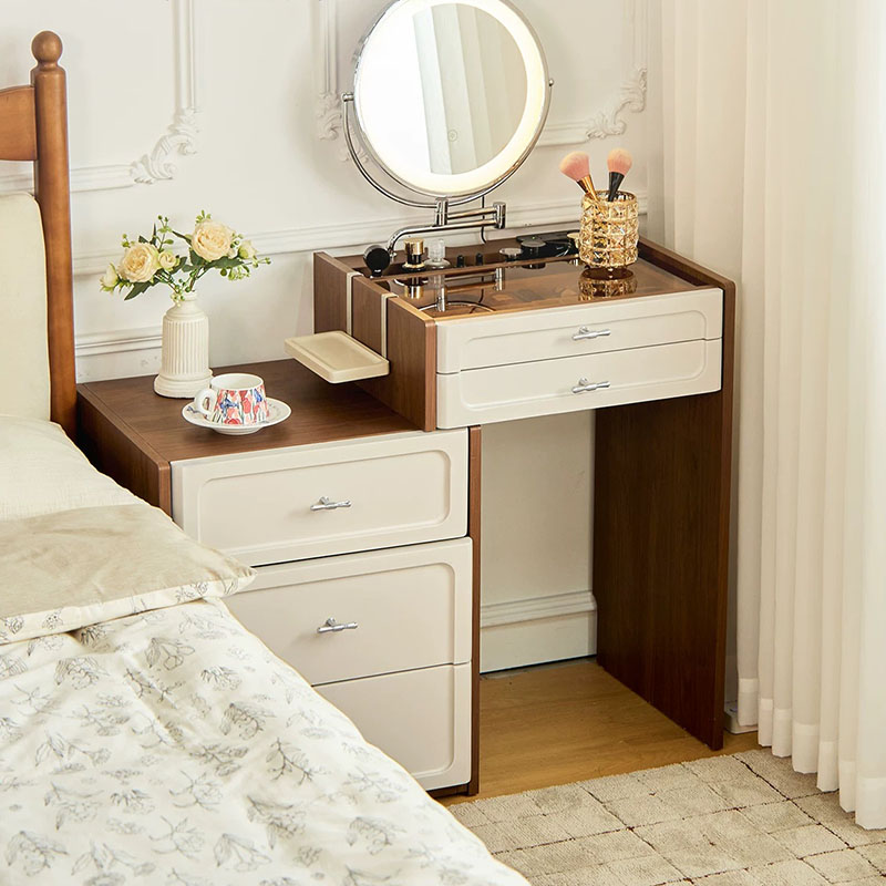 Modern Coffee Vanity Table Wom - Women Accessories Drawer incelemesi ve fiyatı