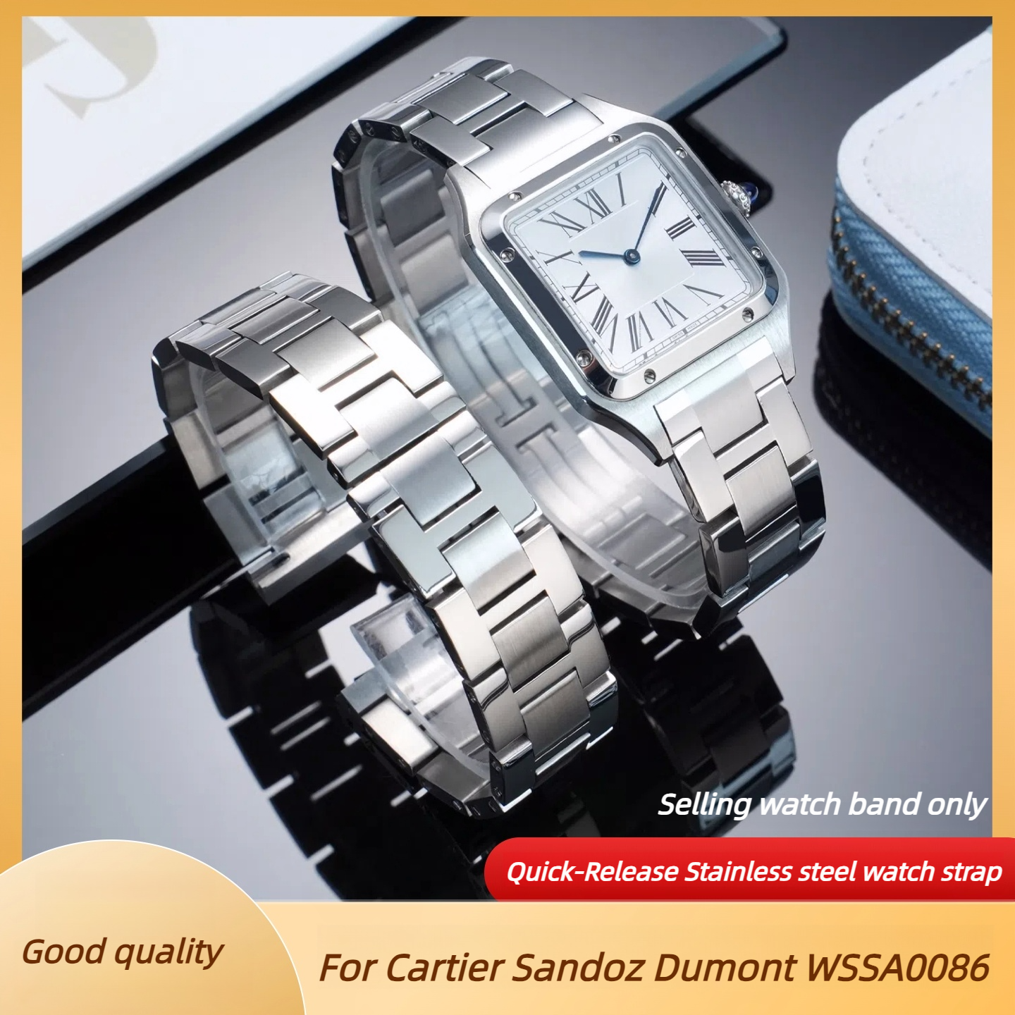 316L Quick-Release Steel Watch - Women'S Accessories Cartier incelemesi ve fiyatı
