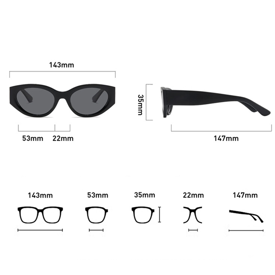 Women Men Classic Cat-Eye Pola - Accessories Brand For Women incelemesi ve fiyatı
