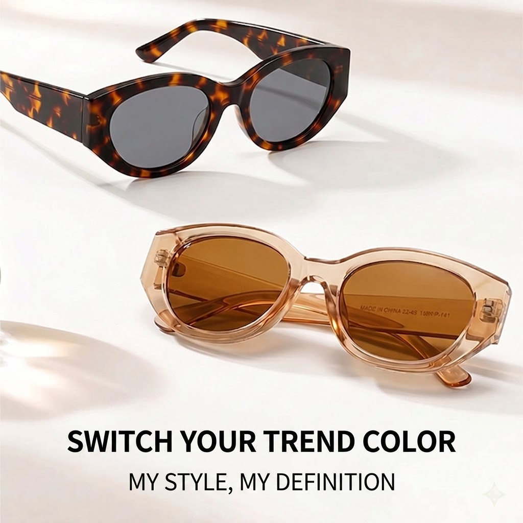 Women Men Classic Cat-Eye Pola - Accessories Brand For Women incelemesi ve fiyatı