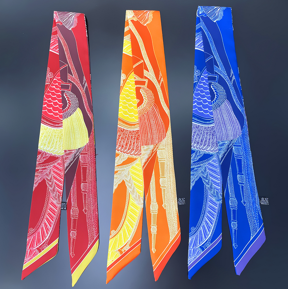 Brand Silk Scarf Design Women  - Accessories Brand For Women incelemesi ve fiyatı