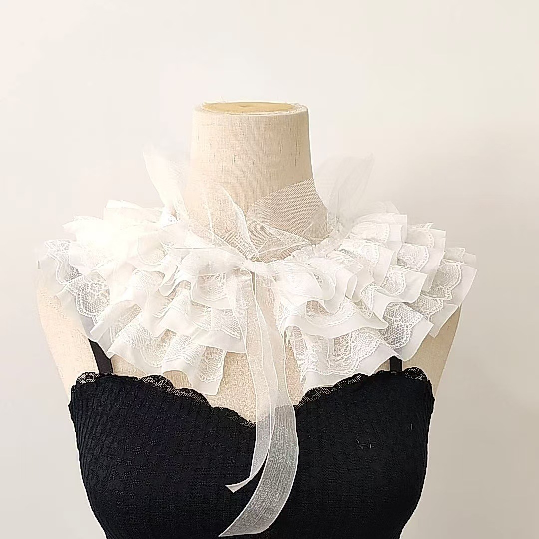 Women Victorian Lace Ruffled J - Women'S Victorian Accessories incelemesi ve fiyatı