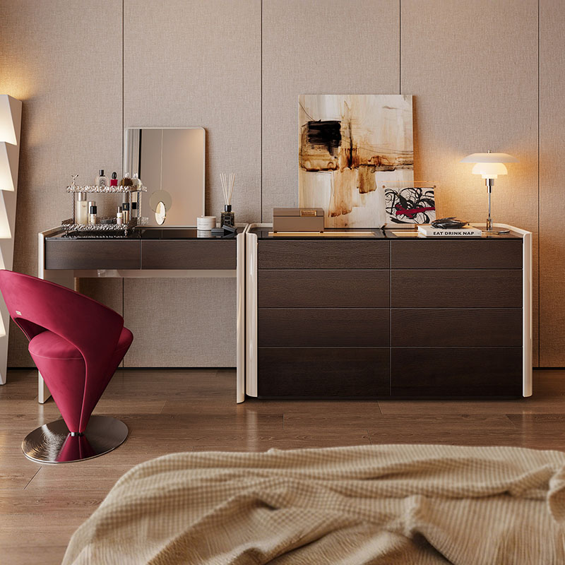 Coffee Modern Vanity Table Com - Women Accessories Drawer incelemesi ve fiyatı