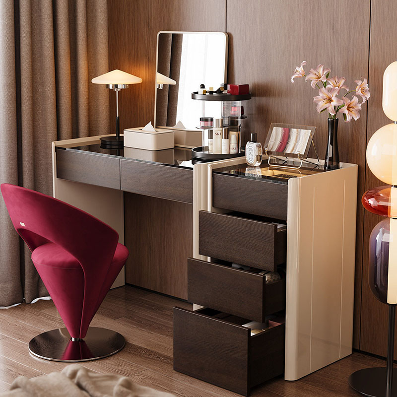 Coffee Modern Vanity Table Com - Women Accessories Drawer incelemesi ve fiyatı