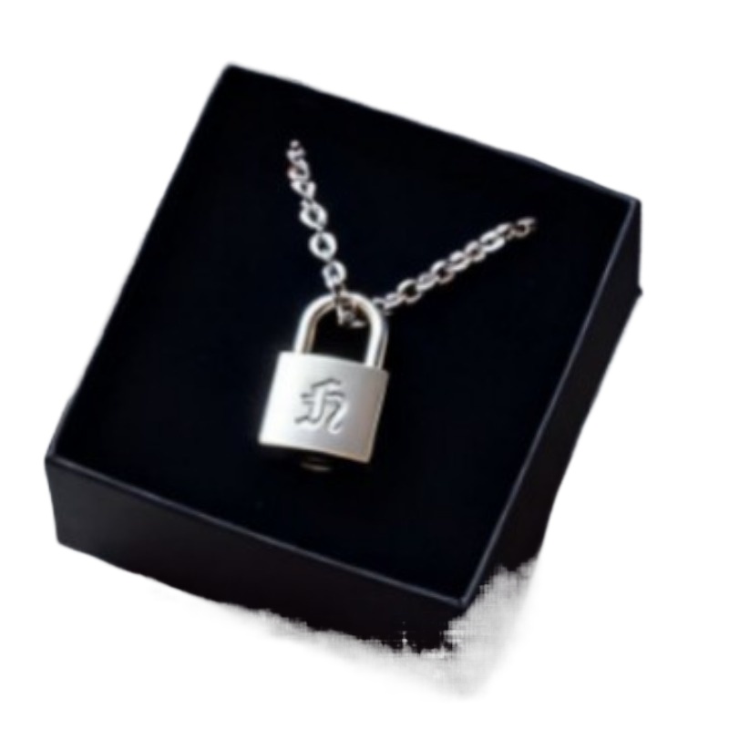 Smooth Matte Finish Metal Lock - Women Accessories Jewelry incelemesi ve fiyatı