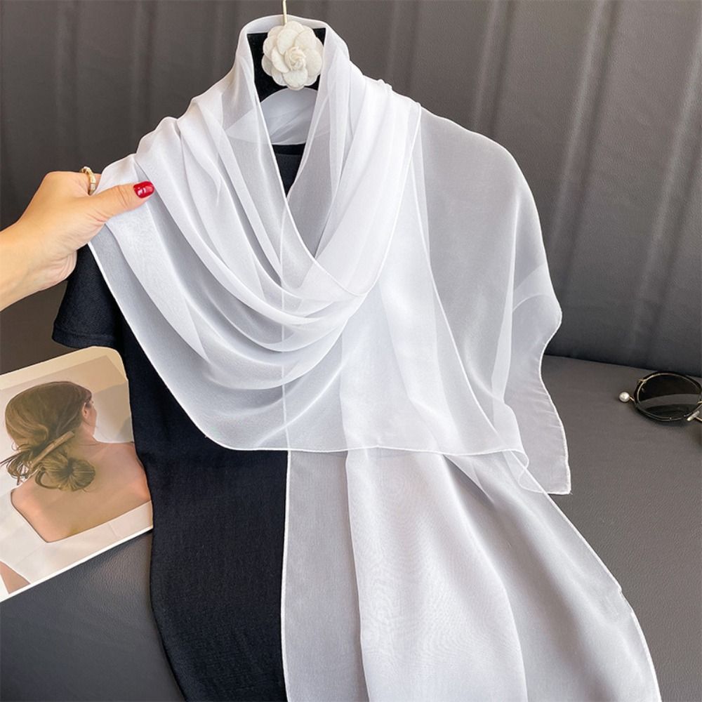 Fashion Sunscreen Chiffon Scar - Accessories Brand For Women incelemesi ve fiyatı