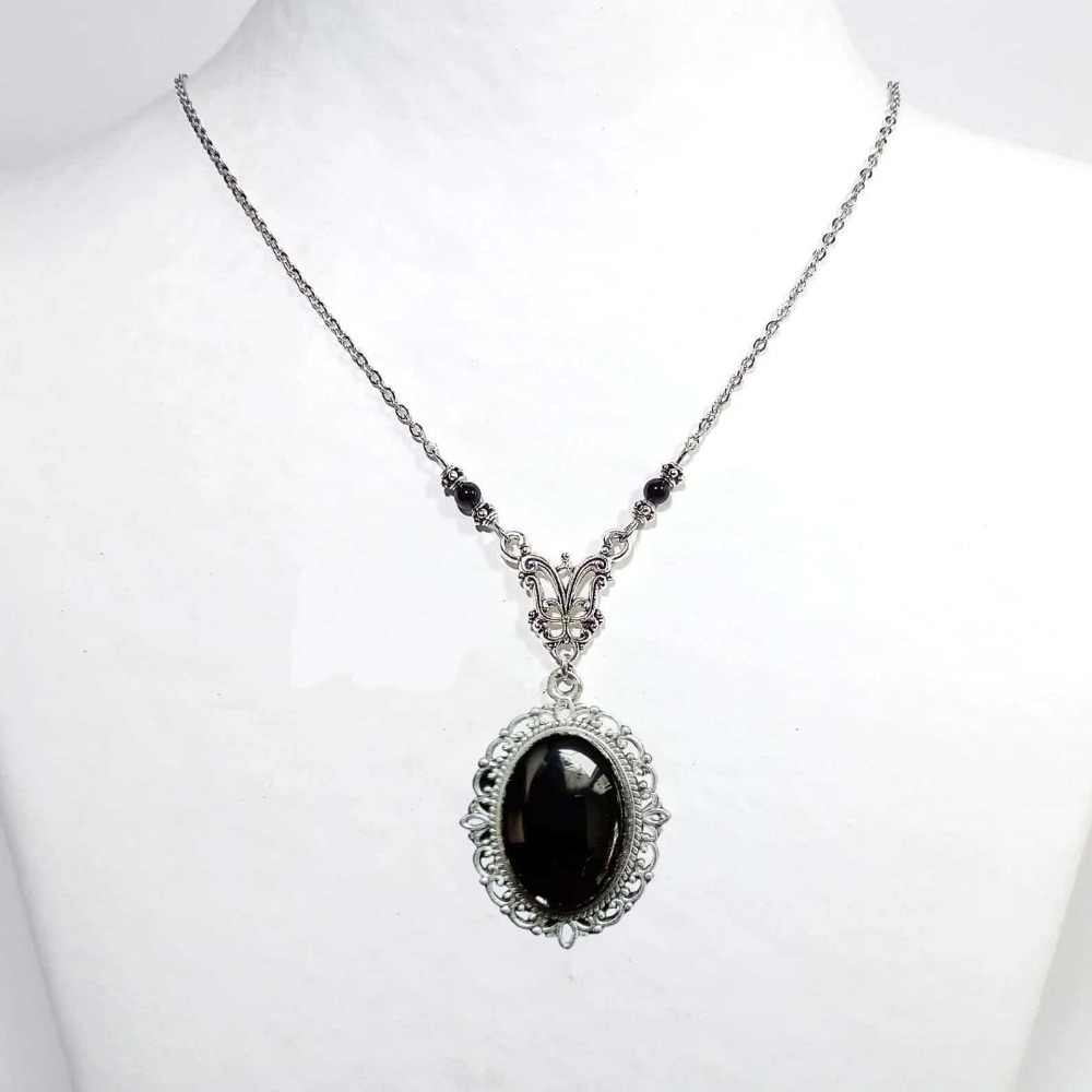 Victorian Gothic Silver Color  - Women'S Victorian Accessories incelemesi ve fiyatı
