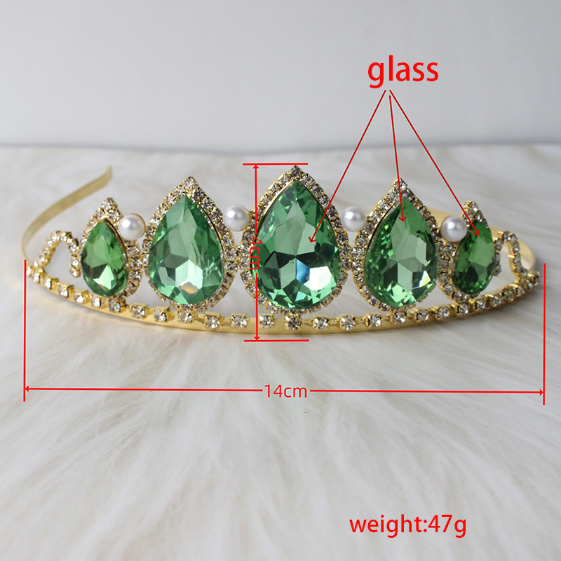 Green Water Drop Rhinestone Cr - Women Accessories Jewelry incelemesi ve fiyatı