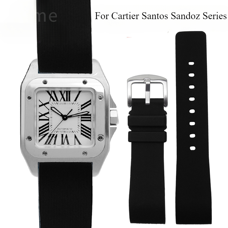 Black Blue Silicone Watch Stra - Women'S Accessories Cartier incelemesi ve fiyatı