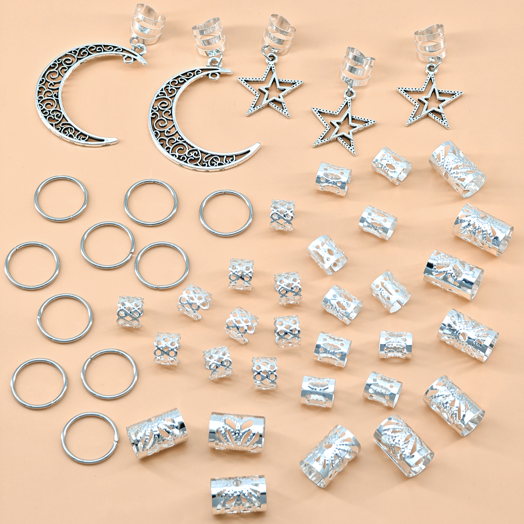 45pcs Stars and Moon Combo Dre - Women Accessories Combo Gift incelemesi ve fiyatı