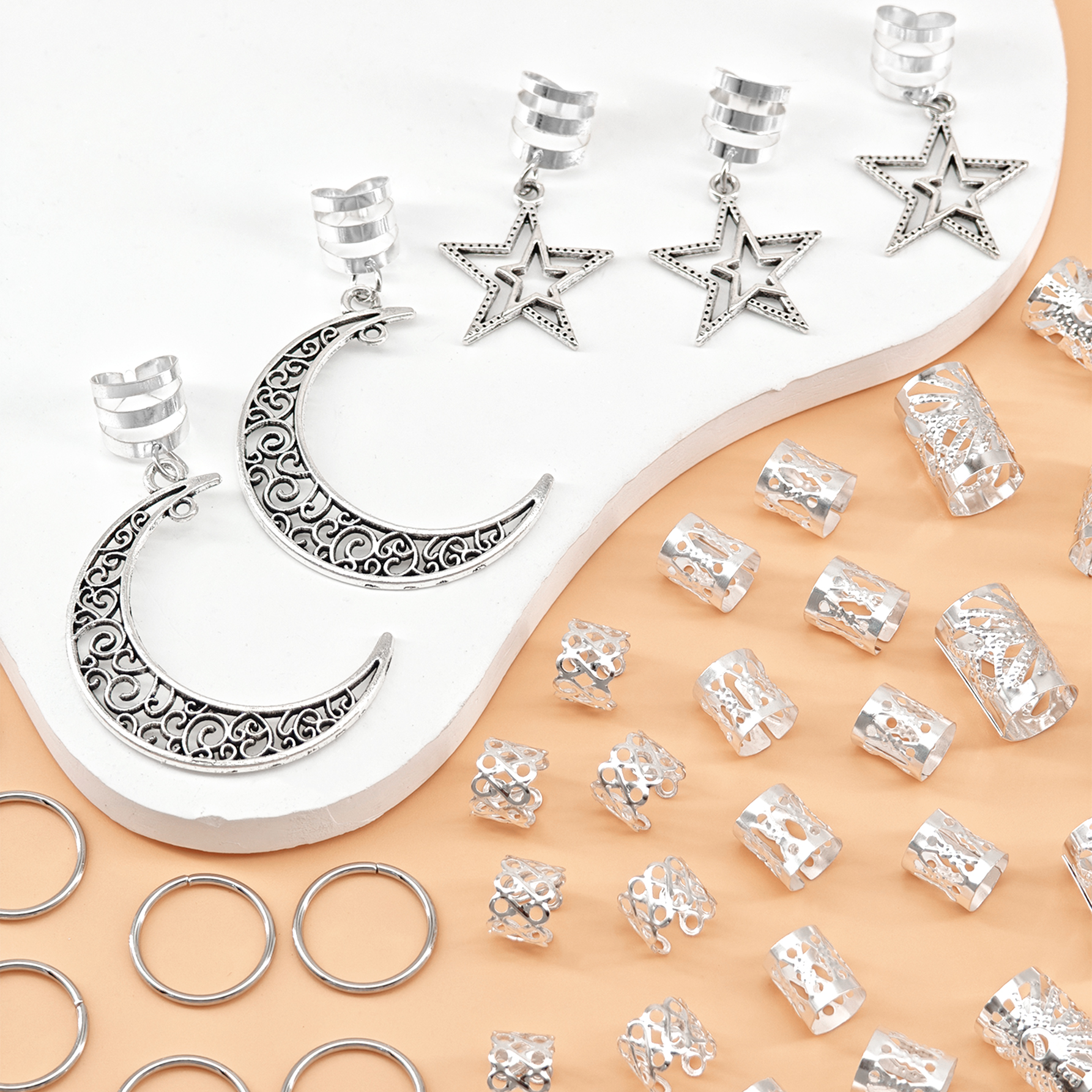 45pcs Stars and Moon Combo Dre - Women Accessories Combo Gift incelemesi ve fiyatı