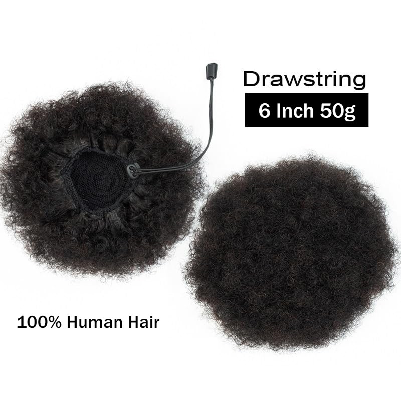Afro Kinky Puffs 100% Human Ha - Women Accessories India incelemesi ve fiyatı